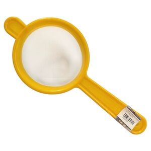 Plastic Tea Strainer, yellow